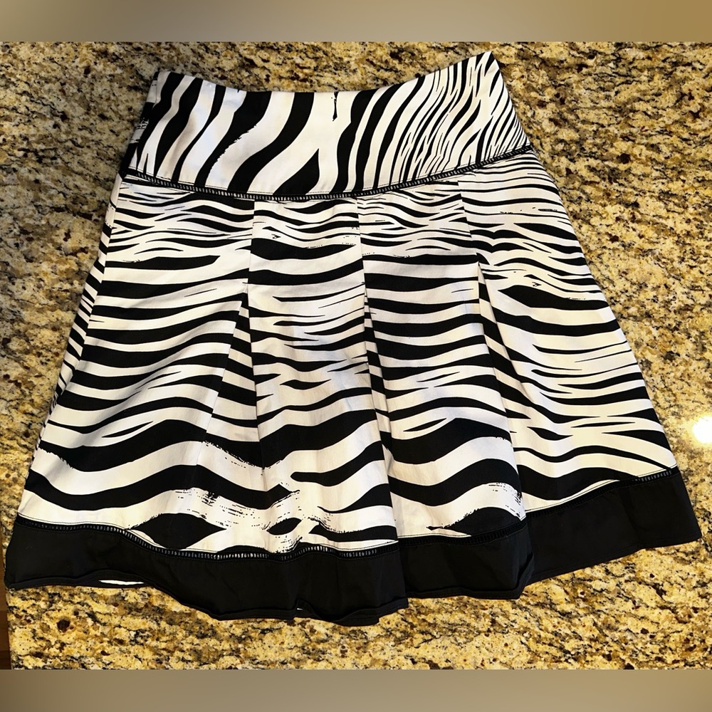 Worthington Zebra Print Skirt Size 4